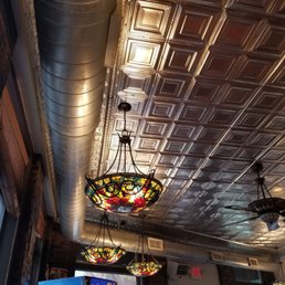 Tin ceiling