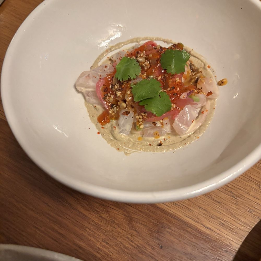 Common Thread Savannah - Fluke crudo - New American Near Me - Savannah, Georgia Common Thread Savannah - Fluke crudo - New American Near Me - Savannah, Georgia