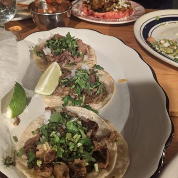 Chilangos - Assorted beef tacos (brisket, cheek, lengua) - Tacos Near Me - Providence, Rhode Island