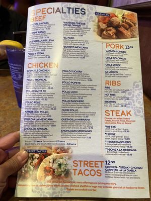 Menu photo 5 Rio Grande Yanceyville, NC