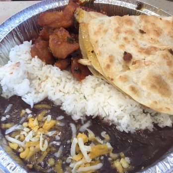 Chino Bandido - Jade Red Chicken and quesadilla plate - Mexican Near Me - Phoenix, Arizona Chino Bandido - Jade Red Chicken and quesadilla plate - Mexican Near Me - Phoenix, Arizona