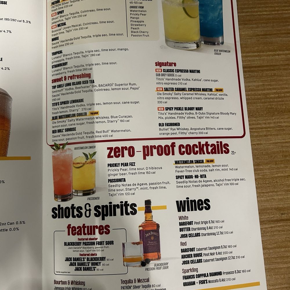 Buffalo Wild Wings - Menu - American Near Me - Gadsden, Alabama