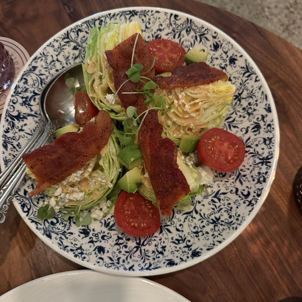 The Chapman - Wedge Salad with swicy bacon and blue cheese vinaigrette - Lounges Near Me - Winter Park, Florida