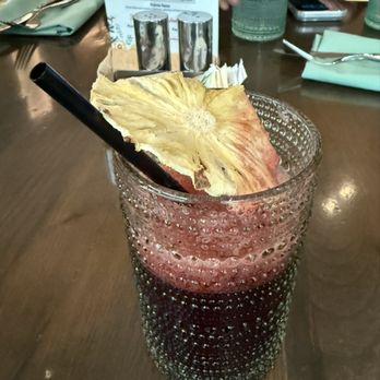Salt & Ivy - Basil Berry Blast Mocktail - New American Near Me - Las Vegas, Nevada
