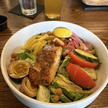 The Social - Salmon Salad - New American Near Me - Boone, North Carolina