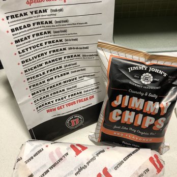 Jimmy John's - a bag of chips and a bag of chips - Delis Near Me - San Antonio, Texas