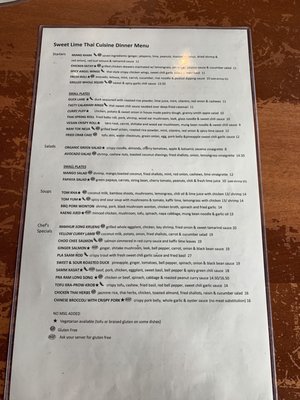 Menu photo 4 Sweet Lime Thai Cuisine San Francisco, CA Menu photo 4 Sweet Lime Thai Cuisine San Francisco, CA