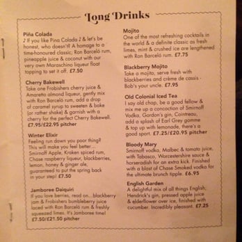 Cosy Club - Long drinks menu - Bars Near Me - Coventry, XWM Cosy Club - Long drinks menu - Bars Near Me - Coventry, XWM