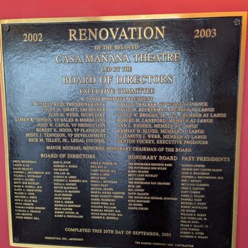 Casa Mañana - First renovation in 2002 since 1958 construction - Performing Arts Near Me - Fort Worth, Texas Casa Mañana - First renovation in 2002 since 1958 construction - Performing Arts Near Me - Fort Worth, Texas
