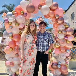 The happy couple!