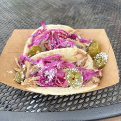 Pulled pork tacos