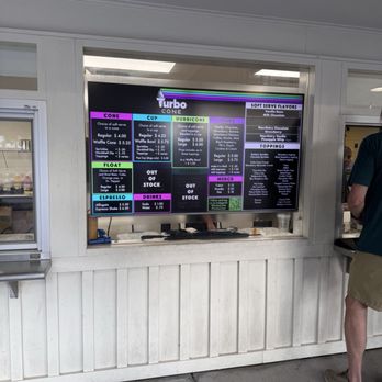 Turbo Cone - Menu screen - Ice Cream & Frozen Yogurt Near Me - Charleston, South Carolina Turbo Cone - Menu screen - Ice Cream & Frozen Yogurt Near Me - Charleston, South Carolina