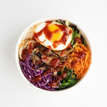 KBOP Korean Kitchen - a bowl of food - Korean Near Me - Monrovia, California