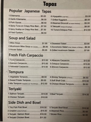 Menu photo 8 Ten Japan Gilroy, CA Menu photo 8 Ten Japan Gilroy, CA