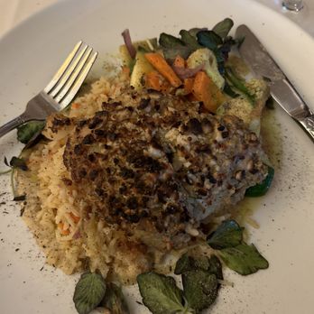 Ott's Good Earth Garden - Macadamia crusted cod - Seafood Near Me - West Creek, New Jersey Ott's Good Earth Garden - Macadamia crusted cod - Seafood Near Me - West Creek, New Jersey