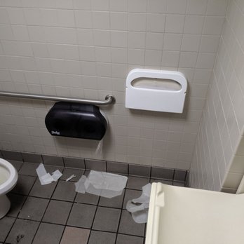 Shell Gas Station - This is their bathroom. The last time it was checked was 5am this morning on August 1st, 2019. - Gas Stations Near Me - Murrieta, California