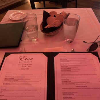 Etna Restaurant & Wine Bar - Dinner table - Italian Near Me - Cleveland, Ohio