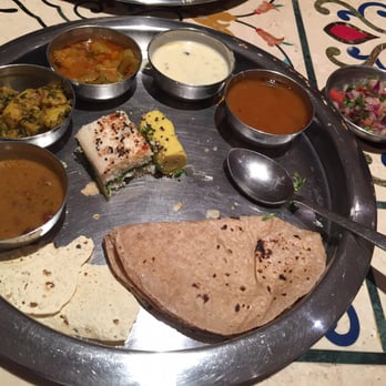 Rajdhani - Roti, papad, lentels, aloo, kadhi, dal, salad, dhokla and khandvi. They also give you desert in the end! - Indian Near Me - Artesia, California Rajdhani - Roti, papad, lentels, aloo, kadhi, dal, salad, dhokla and khandvi. They also give you desert in the end! - Indian Near Me - Artesia, California