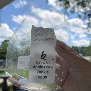 Bricks - Georgetown - Apple Crisp cookie wrapper - Pizza Near Me - Grandville, Michigan