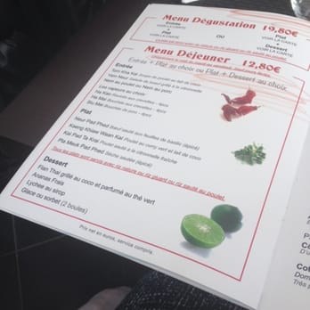 Pâtes Thaï - Menu déjeuner à 12,80€ - Thai Near Me - Paris, 75