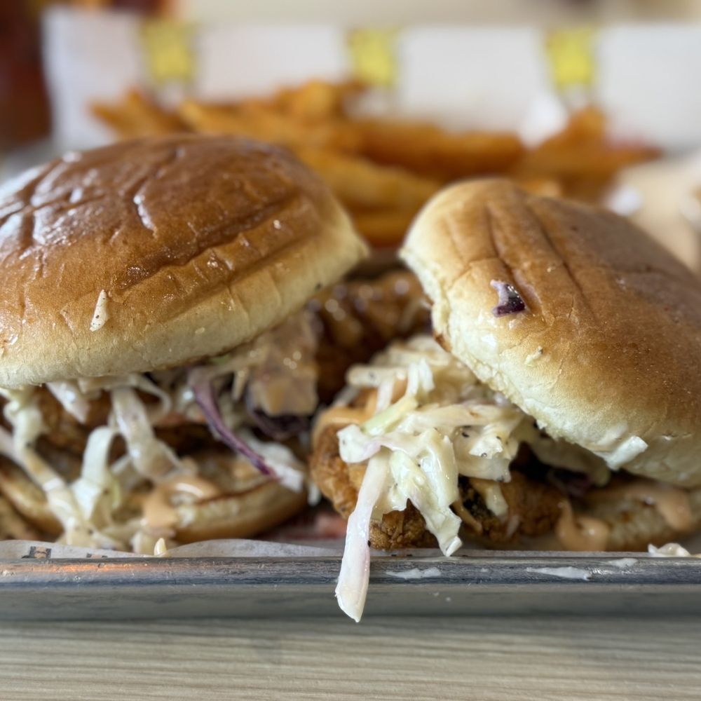 Angry Chickz - Chicken sandwich (comes with two sliders) - Chicken Shop Near Me - Tracy, California