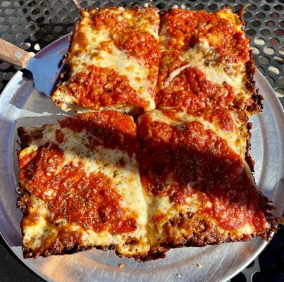 Dough Counter Pizza by null