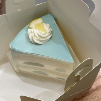 Harucake - Green Grape Yogurt Cake Slice ($14) - Coffee & Tea Near Me - Los Angeles, California