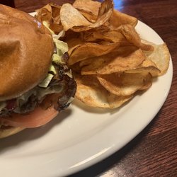 Corner Pocket Bar and Grill - Build Your Own Burger and house made potato chips