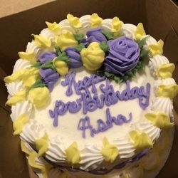 Fine Cakes by Cora & Dora - Almond Cake W/ Buttercream Filling
