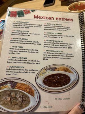 Menu photo 7 Don Perico Mexican Restaurant Bakersfield, CA