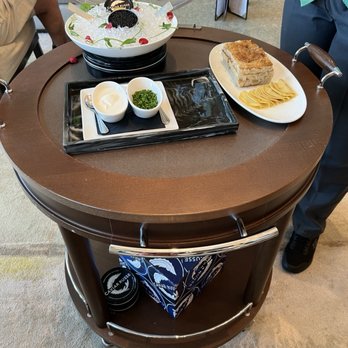 The Boca Raton - Caviar Service at the Palm Court - Hotels Near Me - Boca Raton, Florida