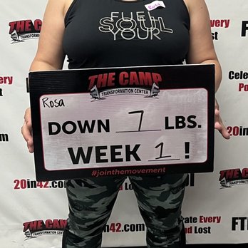 The Camp Transformation Center - Week 1 weigh in down 7 lbs workout 5/30. - Boot Camps Near Me - Rancho Cucamonga, California