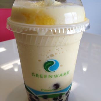 Happiness Cafe - Happiness Smoothie w/pearl $4.50 (Mango, Pinapple, Coconut Milk) 4 stars - Ice Cream & Frozen Yogurt Near Me - San Jose, California Happiness Cafe - Happiness Smoothie w/pearl $4.50 (Mango, Pinapple, Coconut Milk) 4 stars - Ice Cream & Frozen Yogurt Near Me - San Jose, California