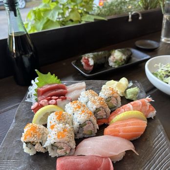 Sushi Den - Sushi Deluxe Sushi Platter - Japanese Near Me - Denver, Colorado Sushi Den - Sushi Deluxe Sushi Platter - Japanese Near Me - Denver, Colorado