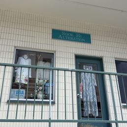 Outside of the shop Outside of the shop