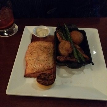 Seasons 52 - Glazed Salmon - New American Near Me - Altamonte Springs, Florida