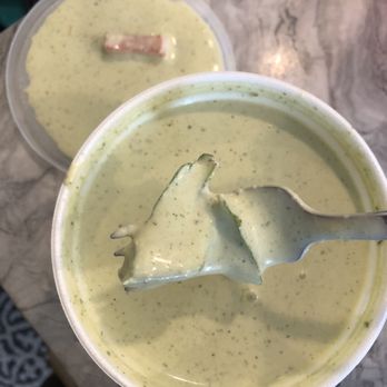 Cafe Rio Fresh Modern Mexican - Food in Side of Creamy Tomatillo Dressing - Mexican Near Me - North Ogden, Utah