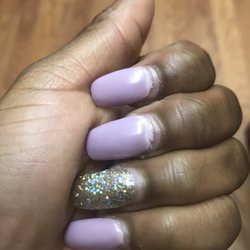 Dynasty Nails and Spa - Th nails color was gorgeous but was cracking and turning white