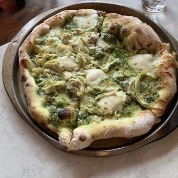 Scarlett's Wine Bar - Pesto chicken pizza - Wine Bars Near Me - St Louis, Missouri Scarlett's Wine Bar - Pesto chicken pizza - Wine Bars Near Me - St Louis, Missouri