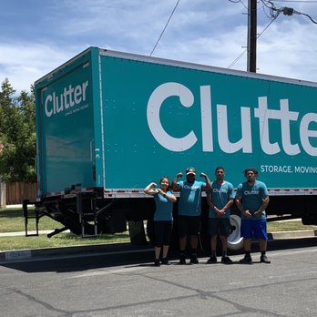 Clutter Storage - Rosa, Jermaine, Nathan, & Brian- after loading everything in on day 2! Good job, guys! - Self Storage Near Me