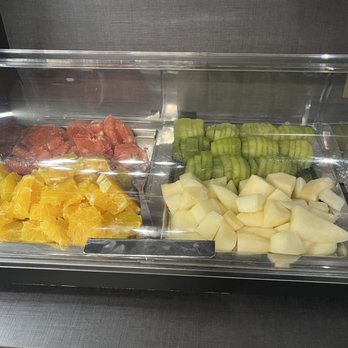 Globus Urban Hotel - Fresh cut fruit part of the breakfast buffet 11/1/22 - Hotels & Travel Near Me - Florence, FI