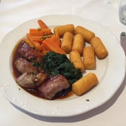 Restaurant Zum Seiler - Lammfilets with Croquettes