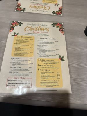 Menu photo 1 Sunflower Cafe Fort Myers Beach, FL Menu photo 1 Sunflower Cafe Fort Myers Beach, FL