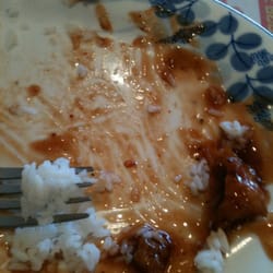 I usually clean the plate when I eat here lol..