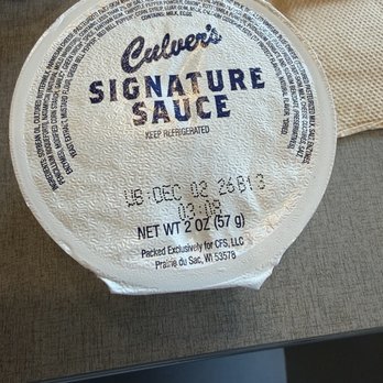 Culver's - Signature sauce - Fast Food Near Me - Denver, Colorado