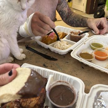 Antojitos Guatemaltecos - Grubbing with sauces food and you cannot beat fresh tortillas. And my 18 year old deaf cat - Latin American Near Me - El Cerrito, California Antojitos Guatemaltecos - Grubbing with sauces food and you cannot beat fresh tortillas. And my 18 year old deaf cat - Latin American Near Me - El Cerrito, California