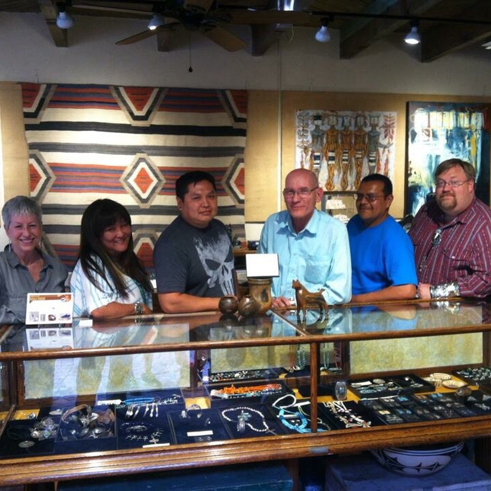 Grey Dog Trading - Some Zuni carvers and customers who have visited. - Art Galleries Near Me - Albuquerque, New Mexico Grey Dog Trading - Some Zuni carvers and customers who have visited. - Art Galleries Near Me - Albuquerque, New Mexico