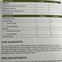 Pearle Vision - Pearl Vision Guarantee