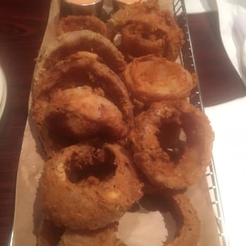 Hops Burger Bar - Red onion, onion rings - Burgers Near Me - Greensboro, North Carolina