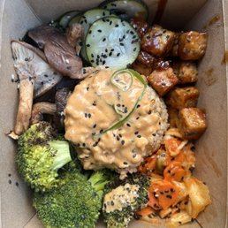 a box of food